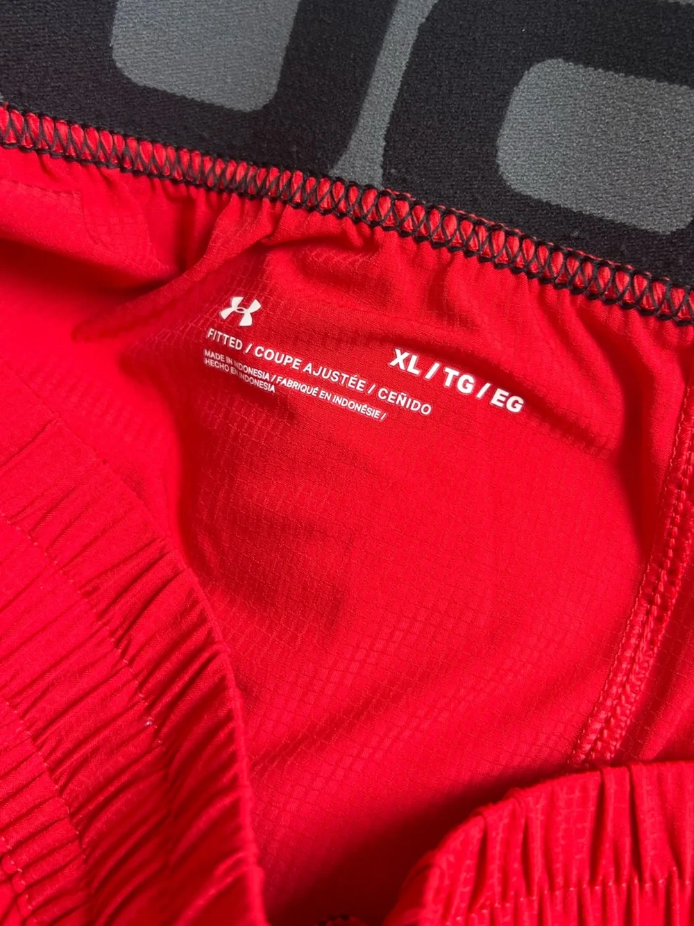 Under Armour Men's Red Athletic Shorts